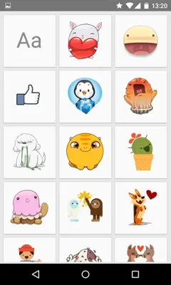 Stickered for Messenger android App screenshot 2